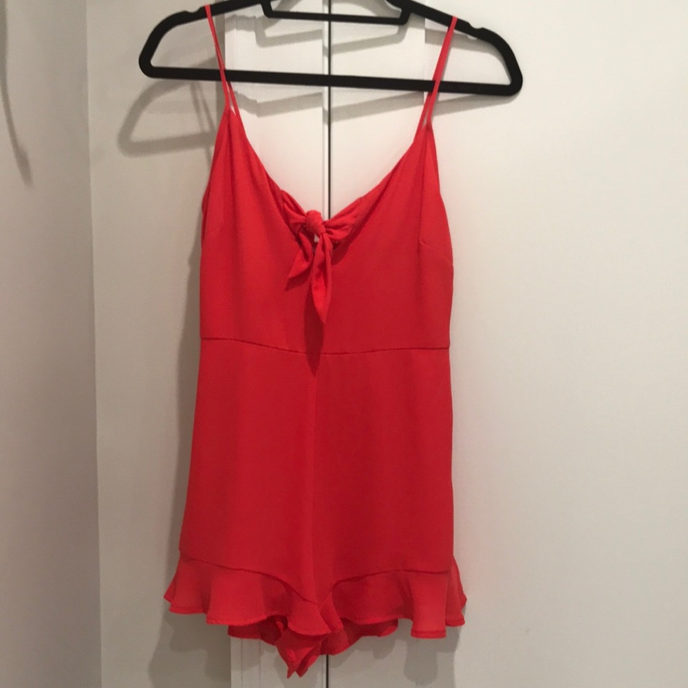Size S salmon romper